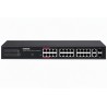 Vivotek AW-GEL-285A-380 Lite Switch, 24× GE PoE + 2× GE + 2× SFP, af/at/bt, PoE 380W, dosah 250 m, managed