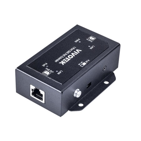 Vivotek AP-GXC-0100 PoE Extender, 1× GE výstup, vstup af/at/bt, až 300 m, ochrana 12 kV, vnitřní
