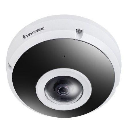 Vivotek FE9391-EHV-V2 (1.18MM) IP kamera, 12MP, H.265, fisheye, obj. 1.18 mm, PoE, IR 20 m, AI, mSDXC, vnitřní