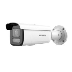 Hikvision 12MPix IP Bullet AcuSense kamera LED/IR 60m, WDR 130db, audio, alarm, IP67, IK10, blikač