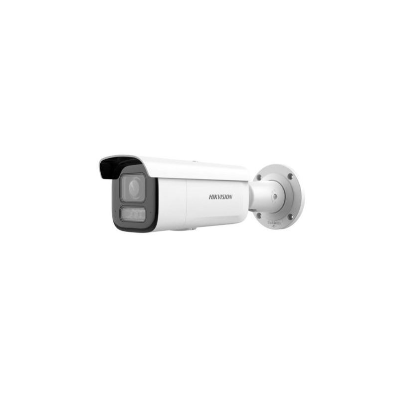 Hikvision 12MPix IP Bullet AcuSense kamera LED/IR 60m, WDR 130db, audio, alarm, IP67, IK10, blikač