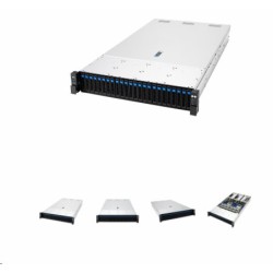 ASUS 2U RS720A-E13-RS24/3.2K/24N/G 2x SP5 (LGA 6096P) 24x DDR5 / 24x NVMe / GPU / 1x LAN / 3.2kW