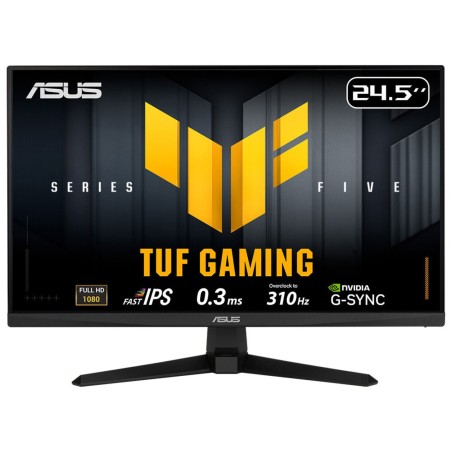 ASUS Monitor TUF Gaming VG259QMR5A, 24,5", Fast IPS, 1920x1080, 16:9, 0,3ms, DP, HDMI, G-SYNC, 310Hz