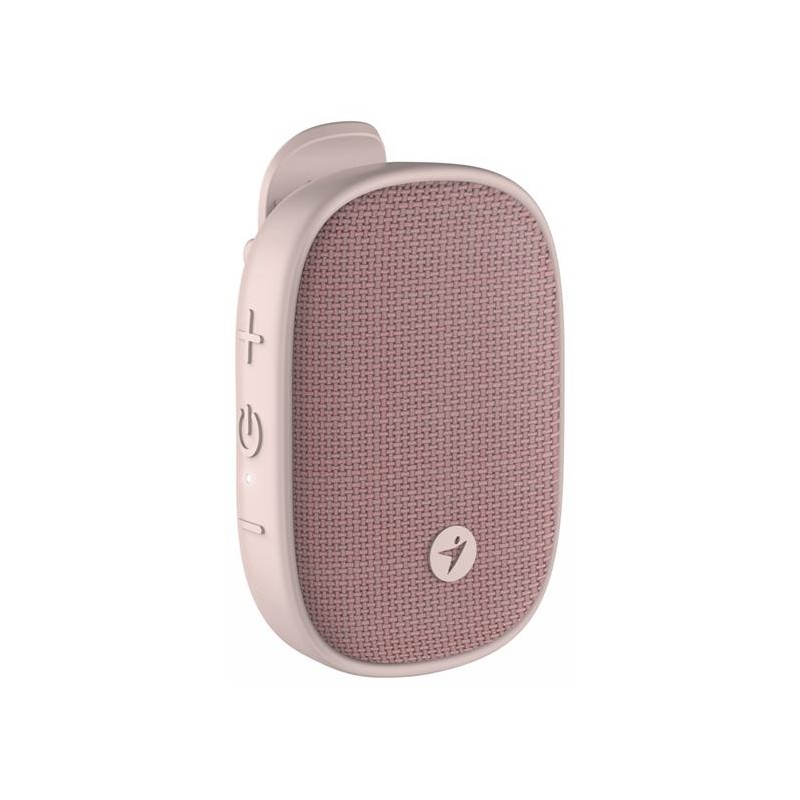 GENIUS repro SP-913BT Pink/ BT6.0/ 3W/ dobíjecí USB-C/ TWS/ IPX5/ SOS Alarm/ růžové