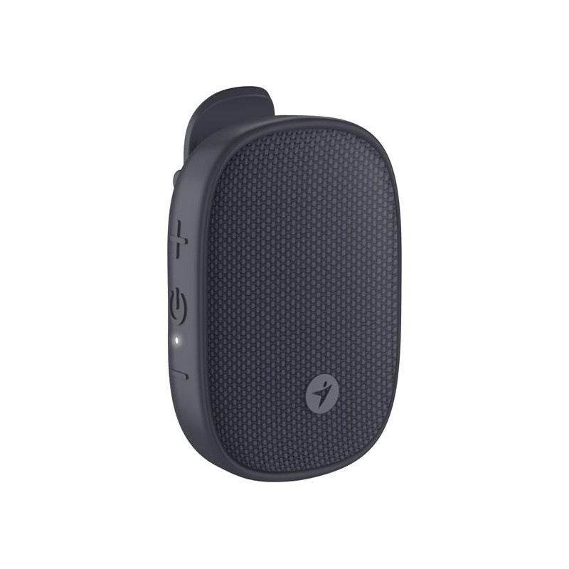 GENIUS repro SP-913BT DarkGrey/ BT6.0/ 3W/ dobíjecí USB-C/ TWS/ IPX5/ SOS Alarm/ tmavě šedé