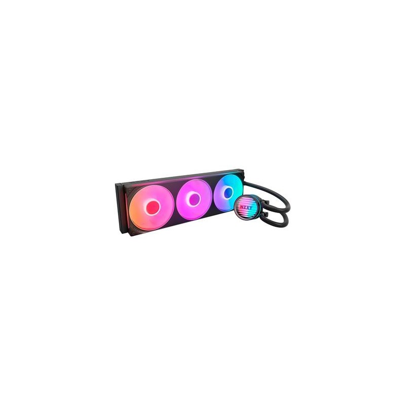 NZXT vodní chladič Kraken Core 360 RGB / 3x120mm RGB fan / 4-pin PWM / single frame fan / 6 let
