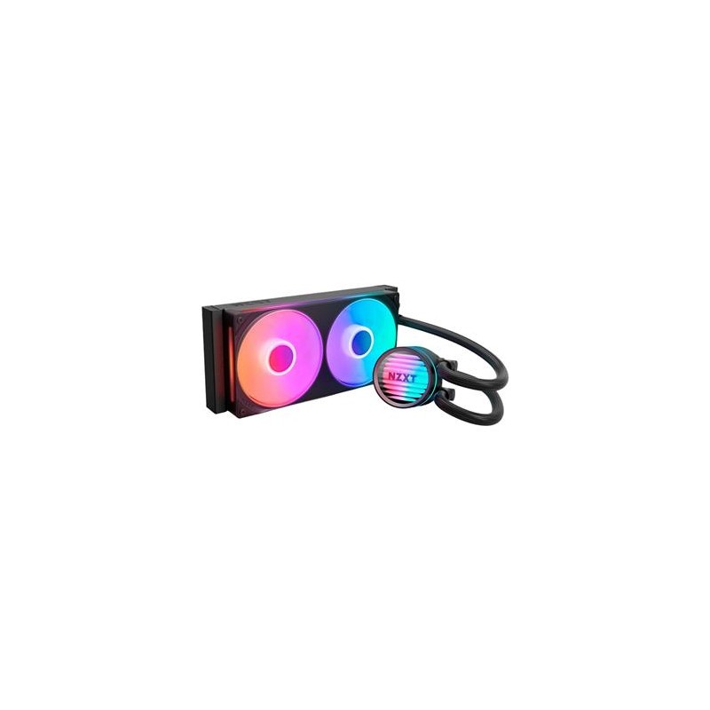 NZXT vodní chladič Kraken Core 240 RGB / 2x120mm RGB fan / 4-pin PWM / single frame fan / 6 let