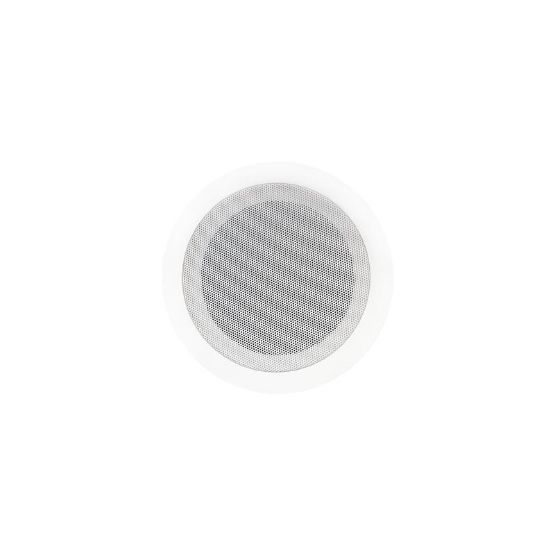 Fonestar Podhledový 100V reproduktor 10 W, 5", ABS, ocelová mřížka, montážní hl 55 mm, bíl