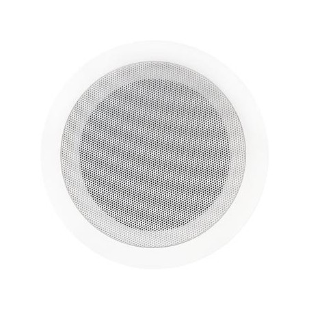Fonestar Podhledový 100V reproduktor 10 W, 5", ABS, ocelová mřížka, montážní hl 55 mm, bíl