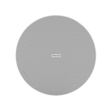 Fonestar Vestavný bezrámový reproduktor 20 W/8ohm, 6,5", 110 Hz–20 kHz, otvor 175 mm, hl 35 mm, ABS, bílý