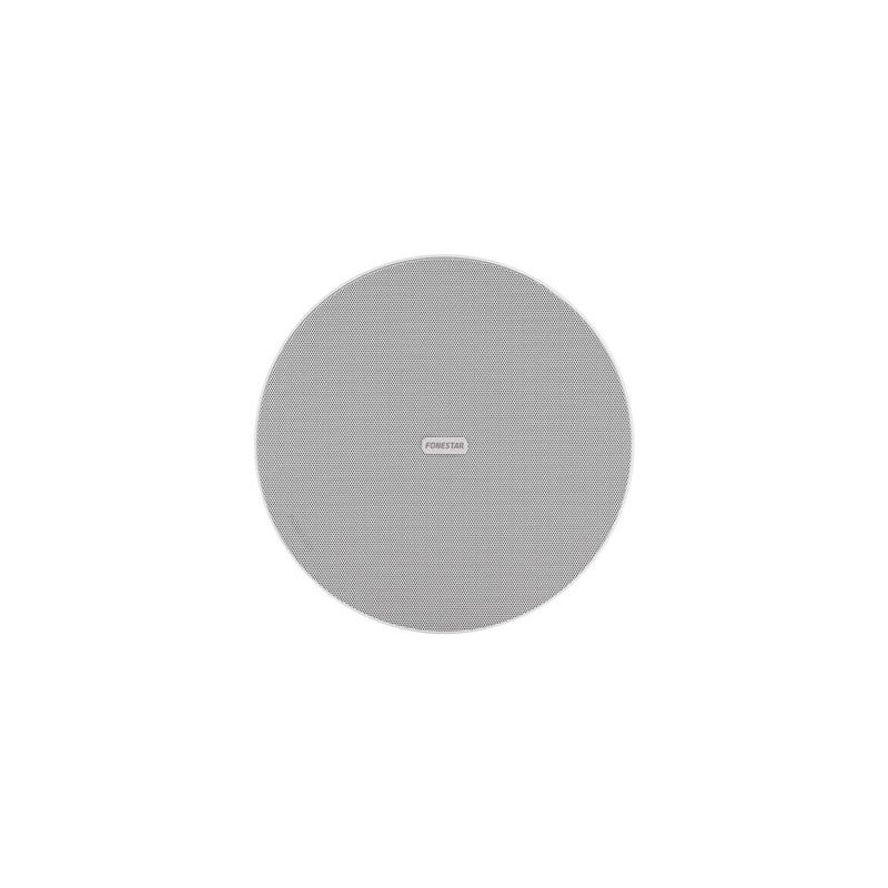 Fonestar Podhledový 100V reproduktor 15 W, 6", bezrámečkový, IP44, montážní hl 80 mm, bílý