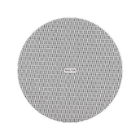 Fonestar Podhledový 100V reproduktor 15 W, 6", bezrámečkový, IP44, montážní hl 80 mm, bílý