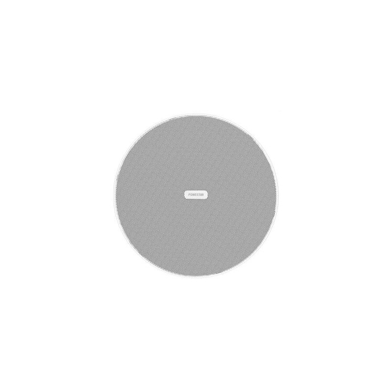 Fonestar Vestavný bezrámový reproduktor 10 W/8ohm, 5,25", 130 Hz–20 kHz, otvor 150 mm, hl 33 mm, ABS, bíl
