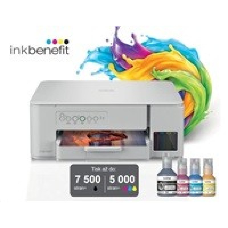 BAZAR - BROTHER multifunkce inkoustová DCP-T436W - A4 128MB 2400x600 16ppm USB 2.0. WIFI - INKTANK, INK BENEFIT - Poško