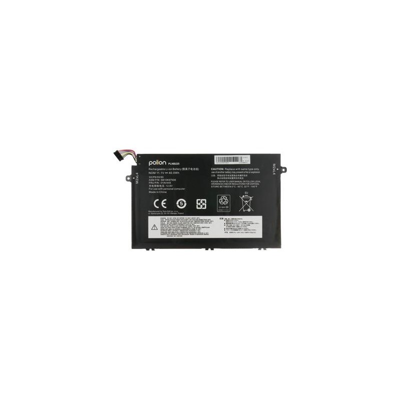 TRX Baterie Polion 01AV445 pro notebooky LENOVO E480 E490 E580 E585 E590 R480 R490 3600mAh/ neoriginální