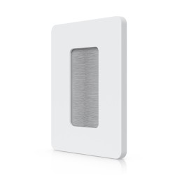 Ubiquiti UniFi Průchozí nástěnná krytka, univerzální s kartáčovým panelem a přetíratelným krytem