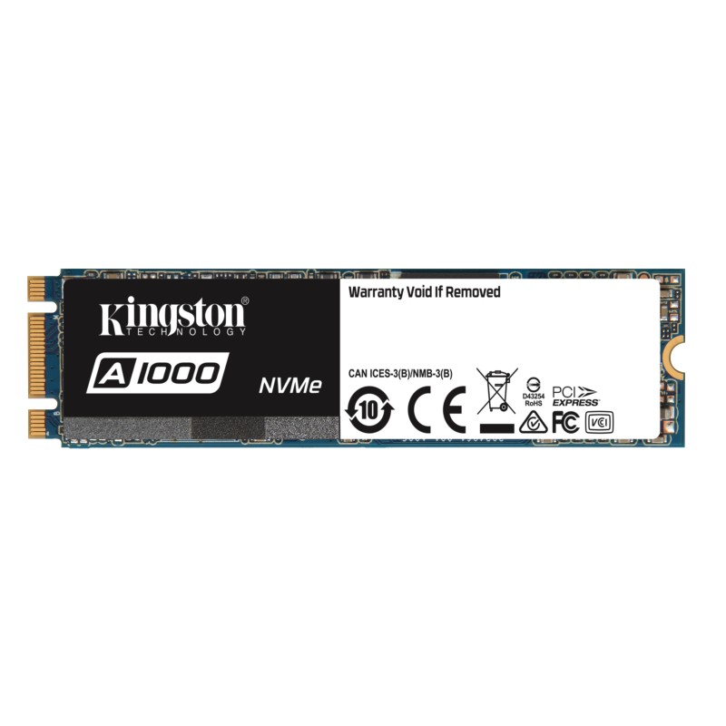 KINGSTON SA1000M8/240G Kingston SSD 240GB A1000 NVMe PCIe Gen3x2 M.2 2280 3D TLC (č/z: 1500/800MB/s)