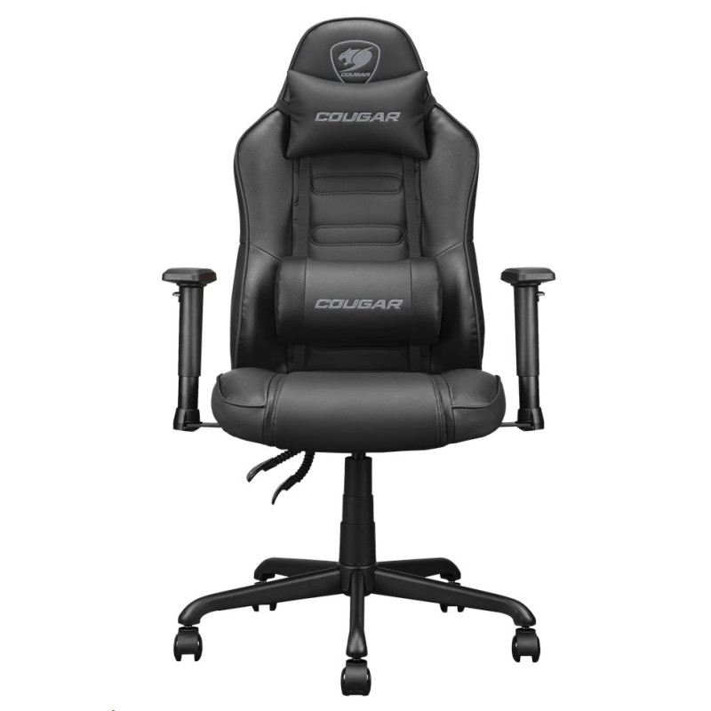 COUGAR herní židle FUSION S - černá