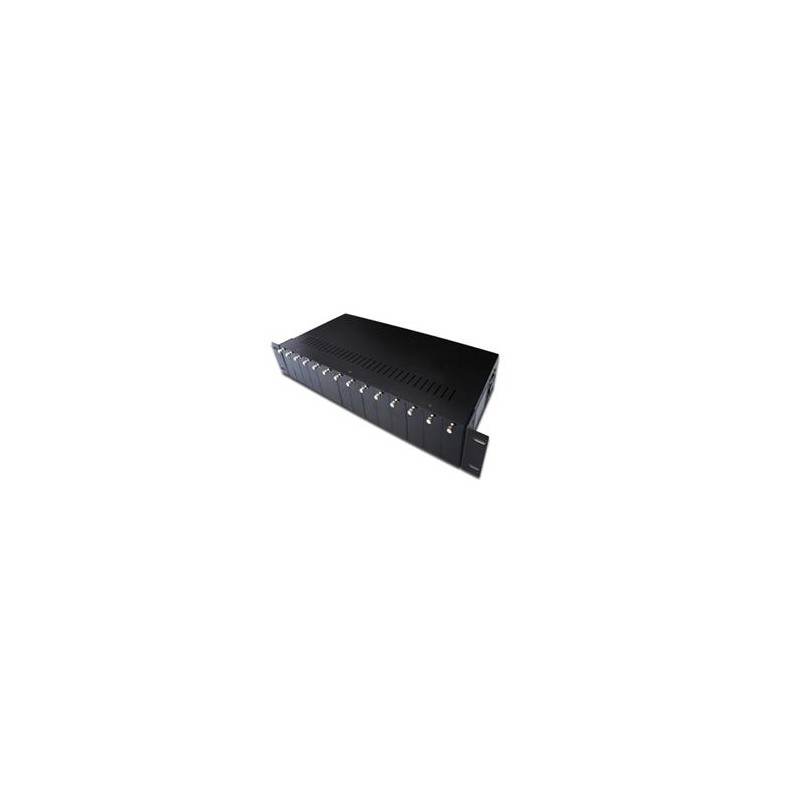 Digitus 19" ŠASI pro Mediakonvertory (14 slot) ,2U pro řady DN-82x1x, DN-82x2x a DN-82x3x