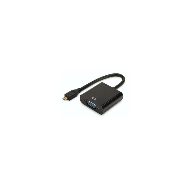 Digitus HDMI D ( Micro-HDMI ) na VGA Převodník, audio