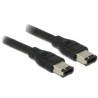 Delock Kabel FireWire 6 pin samec 6 pin samec 0,5 m