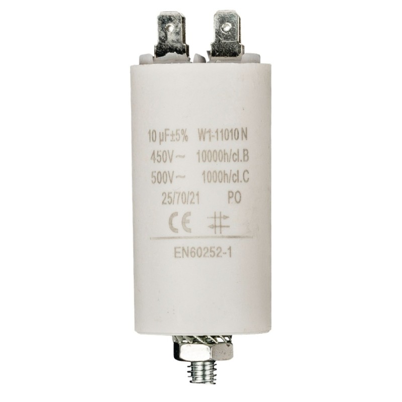 Fixapart W1-11010N - Kondenzátor 450V + Zem Produktové Označení Originálu 10.0uf / 450 v + earth