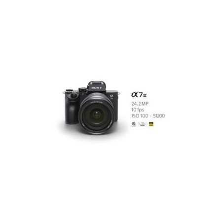 SONY ILCE-7M3 - 24,2 MP - Body s bajonetem E a snímačem Full-Frame + 28–70mm