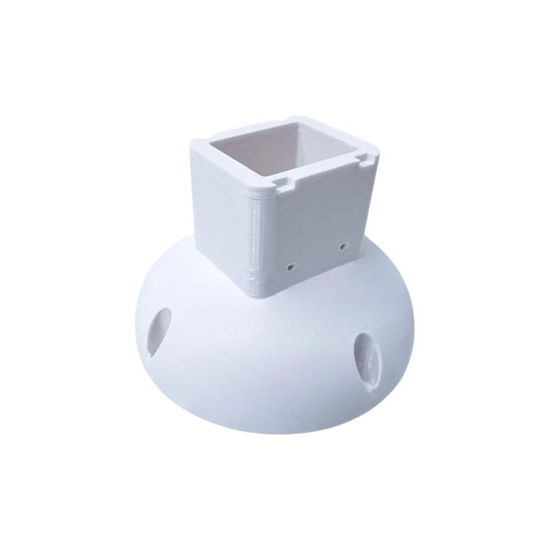 TP-LINK držák/stojan pro kamery Tapo C500/C510W/C520WS/C530WS na stěnu a strop, bílý s krytkou kabelů (1ks)
