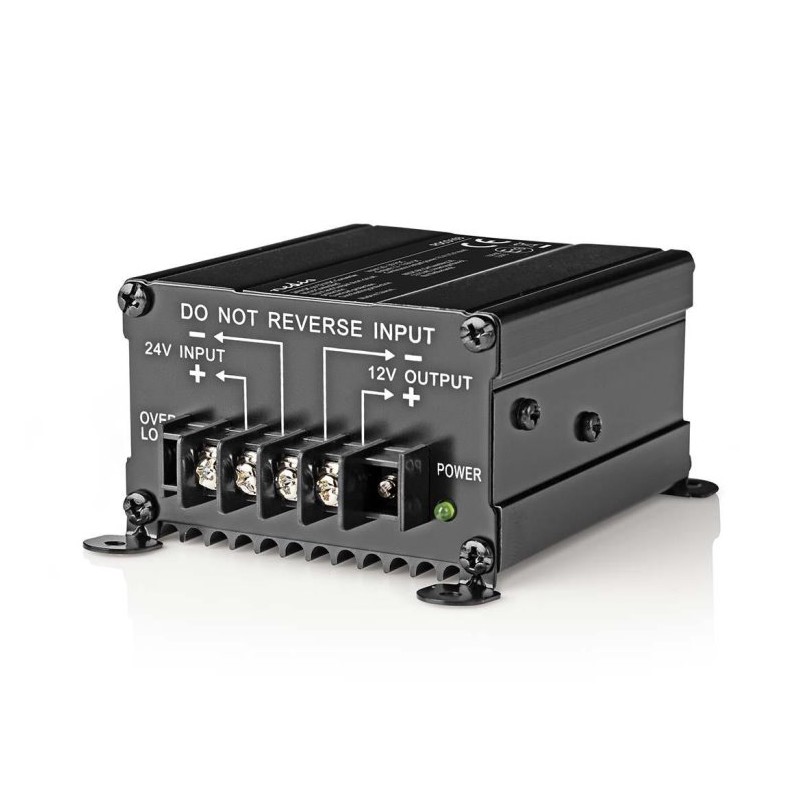 Nedis POCO103 - Měnič Napětí | 24 V DC - 12 V DC / 10 A