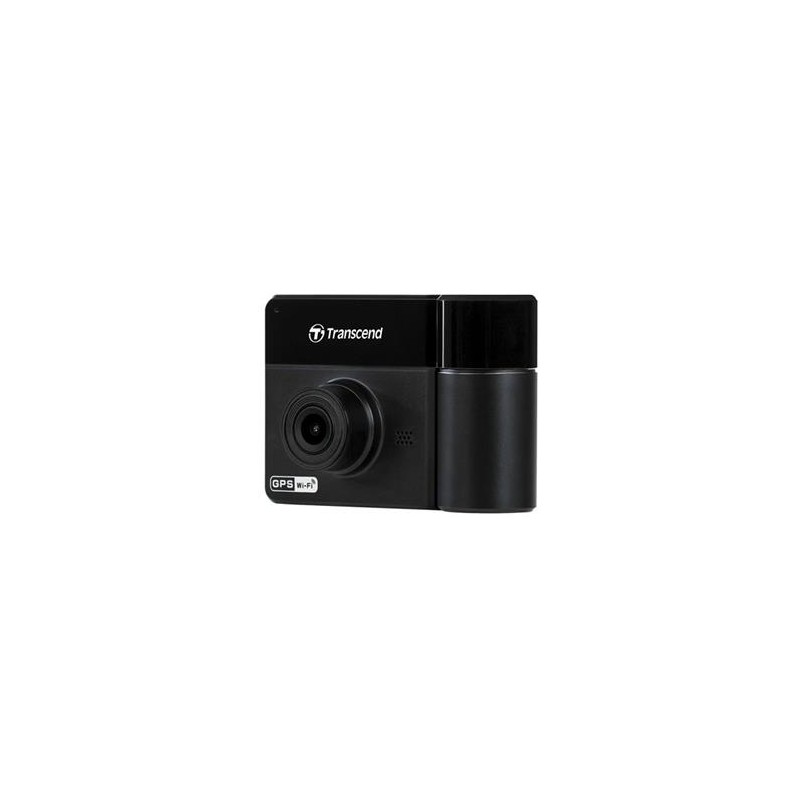 Transcend DrivePro 550B duální autokamera, Full HD 1080/1080, úhel 150°/130°, 64GB microSDXC,GPS/G-Senzor/Wi-Fi, černá