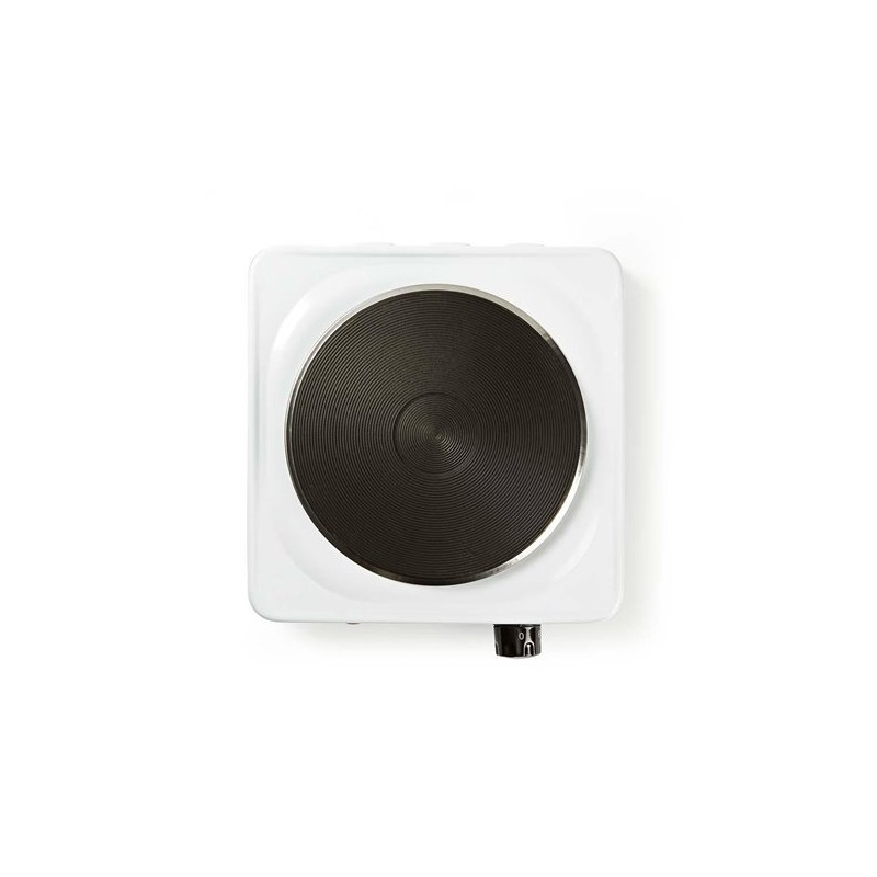 Nedis KAEP100EWT1 - Elektrický vařič | Varné zóny: 1 | 1000 W | Ochrana proti přehřátí | Bílá