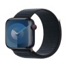 Apple Watch Series 9 Cellular 45mm Temně inkoustový hliník s temně inkoustovým provlékacím řemínkem