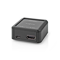 Nedis ACON3415AT - Digitální audio převodník | 1cestný | Vstup HDMI | Výstup 2x (2x RCA Zásuvka) / 3.5 mm | Antracit