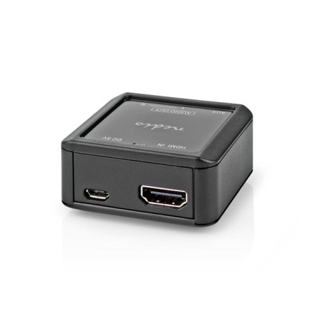 Nedis ACON3415AT - Digitální audio převodník | 1cestný | Vstup HDMI | Výstup 2x (2x RCA Zásuvka) / 3.5 mm | Antracit