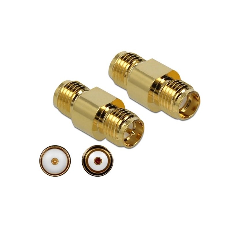 Delock Adapter SMA samice na RP-SMA samice 10 GHz