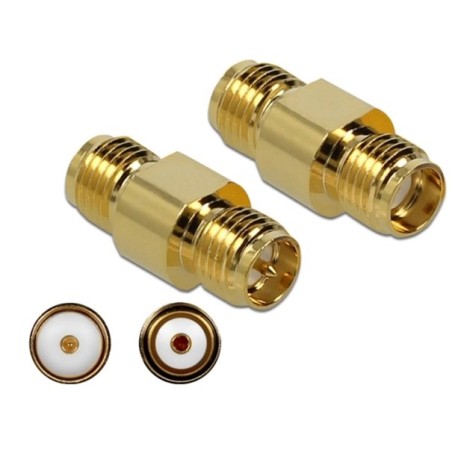 Delock Adapter SMA samice na RP-SMA samice 10 GHz