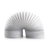 Nedis DRHO100BWT30 - PVC Hadice| 100 mm | 3.00 m | Vhodné pro: Air Ventilation / Tumble Dryers | Bílá