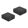 Delock Přepínač S/PDIF TOSLINK 3 v 1 výstup s infračerveným dálkovým ovládáním a napájený přes USB