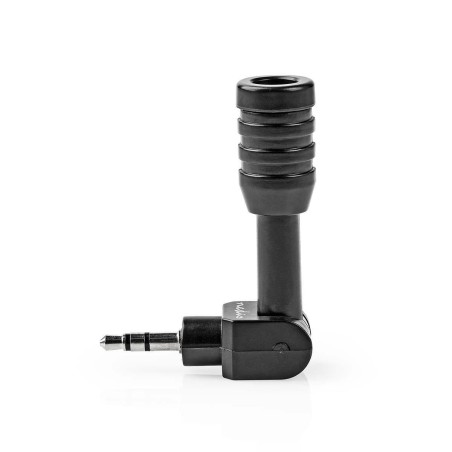 Nedis MICMJ100BK - Kabelový Mikrofon | Mini | Zásuvný | 3.5 mm | Černá barva