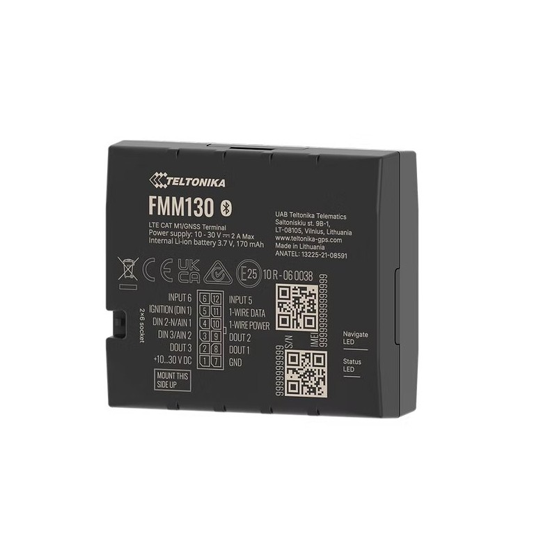 TELTONIKA TELEMATICS FMM130 – pokročilý sledovací modul 4G LTE Cat 1 s flexibilními vstupy