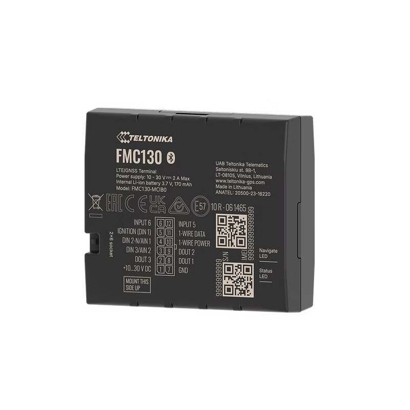 TELTONIKA TELEMATICS FMC130 – pokročilý sledovací modul 4G LTE Cat 1 s flexibilními vstupy