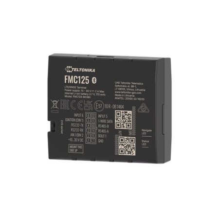TELTONIKA TELEMATICS FMC125 – univerzální sledovací zařízení s podporou 4G LTE Cat 1 a rozhraními RS232 / RS485