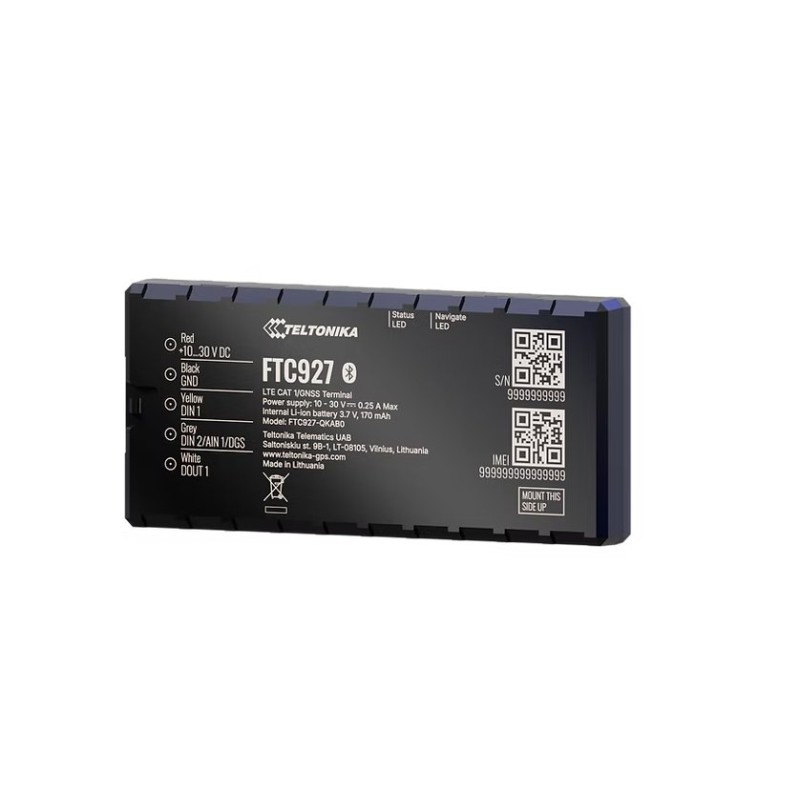 TELTONIKA TELEMATICS FTC927 – GPS lokátor pro vozidla nové generace s podporou 4G LTE Cat 1