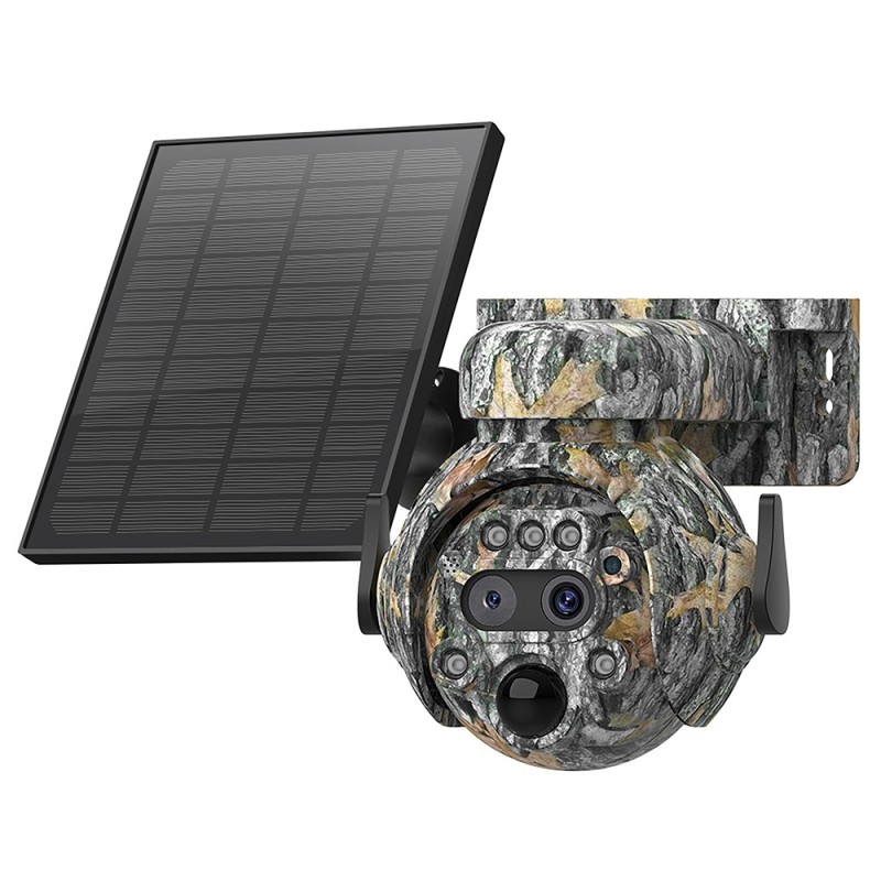 Viking solární outdoorová HD kamera HDs04 4G, šedá