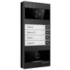 IP dverní interkom 4-tlac., 4MPx kamera 150°, rozpoznání obliceje, ctecka karet, QR kód, Wi-Fi, Blu