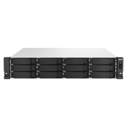 QNAP TS-h1887XU-RP-E2336-16G (Xeon 6core, ZFS, 16GB ECC RAM, 12x 3,5" + 6x2,5", 2x 2,5GbE, 2x10GbE)