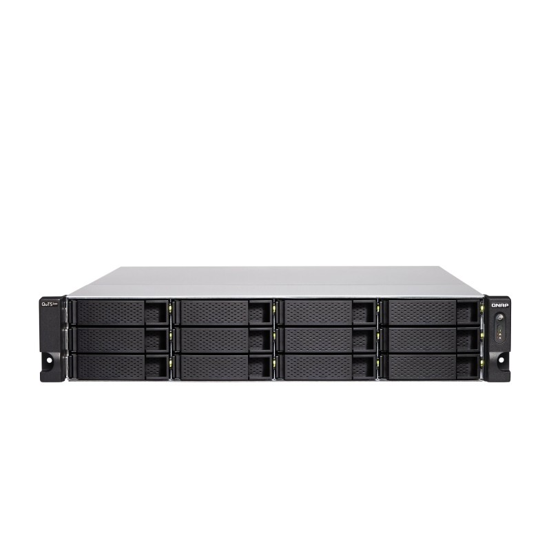QNAP TS-h1886XU-RP-R2-D1622-16G (Xeon 3,2GHz, ZFS, 16GB ECC RAM, 12x3,5"+6x2,5", 4xGbE,2x10GbE SFP+)