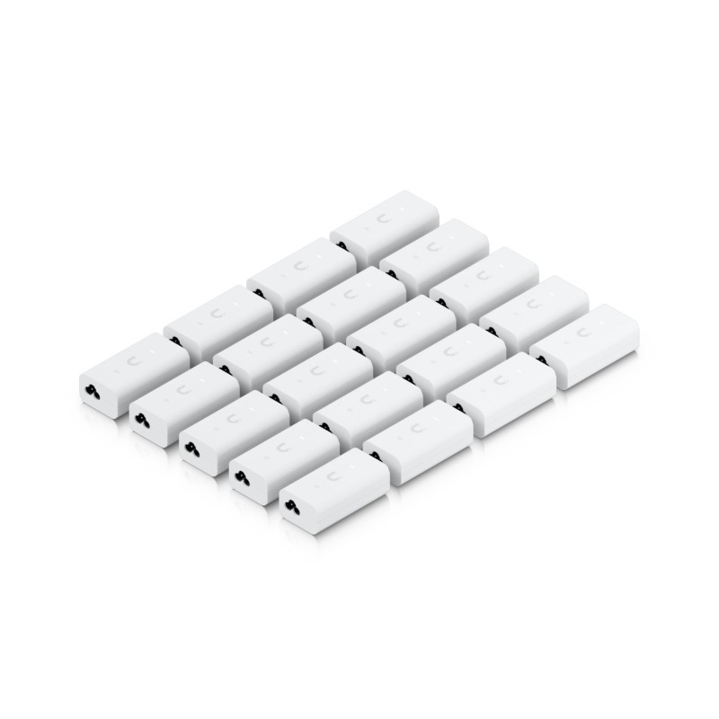 Ubiquiti UniFi Adapter PoE 24V 12W, 12W PoE adaptér s 2,5 GbE konektivitou, 20-pack