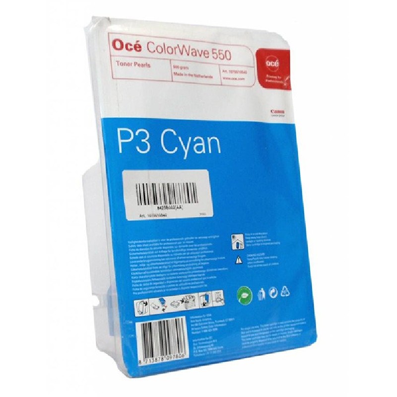 Oce originální toner 1070010540, P3, cyan, 500g