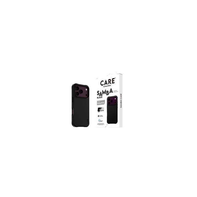PG CARE Apple iPh 18 Pro Samba Black MagSafe